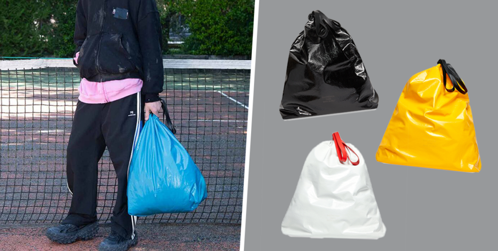 Balenciaga selling trash 'pouches' bags that cost $1790